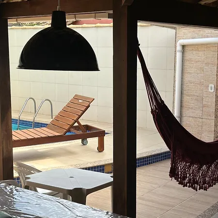 Casa de praia com piscina privativa-3